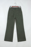 2-Button High Waist Wide Leg Jeans- 4 Colors