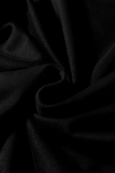 Tillandsia Purple Preppy Striped Sleeve Loose Mini Dress