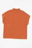 Green Pocket Ribbed Knit Short Sleeve Sweater- 9 Colors