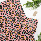 Retro Animal Print Wrapping Paper