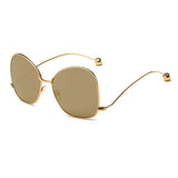 Eugene Trendy Oversized Pantone Lens Sunglasses- 12 Colors