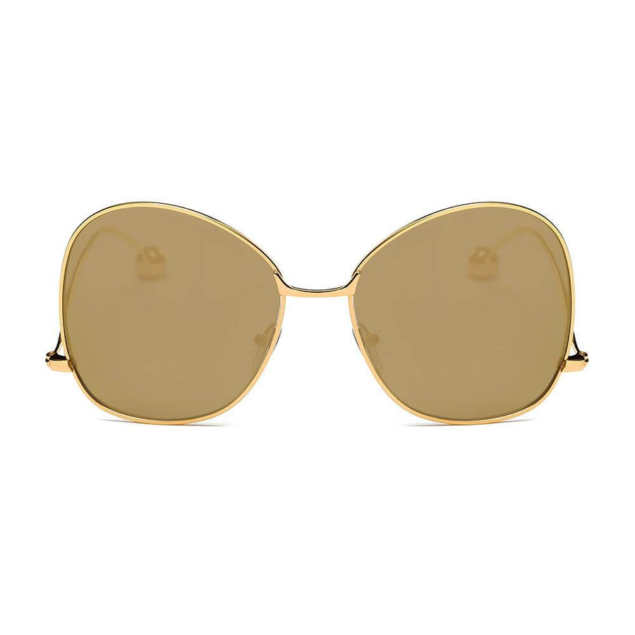 Eugene Trendy Oversized Pantone Lens Sunglasses- 12 Colors