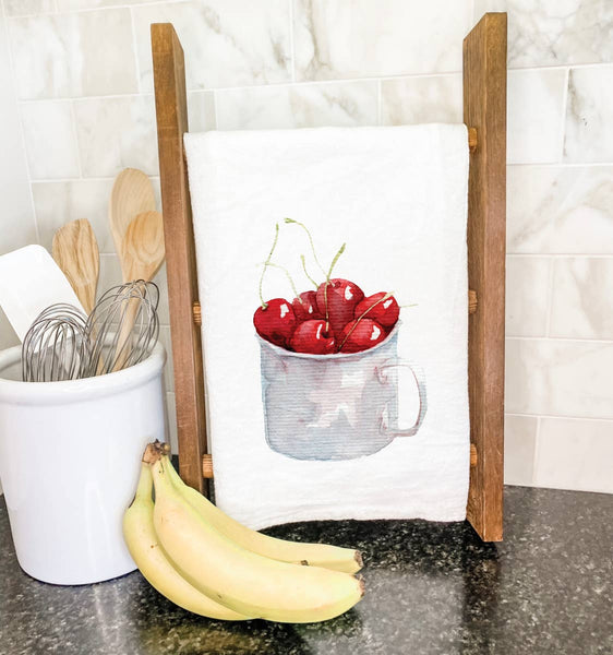 Cup of Cherries - Cotton Tea Towel