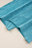 Mineral Wash High Waist Cargo Sweatpants- 3 Colors