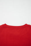 Varsity Striped Short Sleeve Crew Neck T-Shirt- 3 Colors