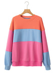 Color Block Drop Shoulder Sweatshirt- 4 Colors