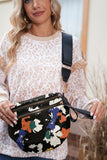 Graphic Print Gold Chain Crossbody Bag- 6 Styles
