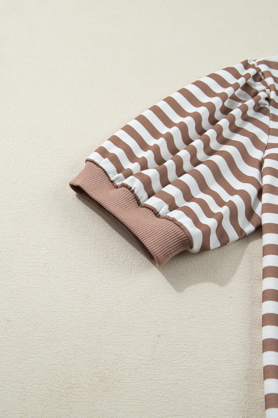 Striped Short Bubble Sleeve T-Shirt- 3 Colors