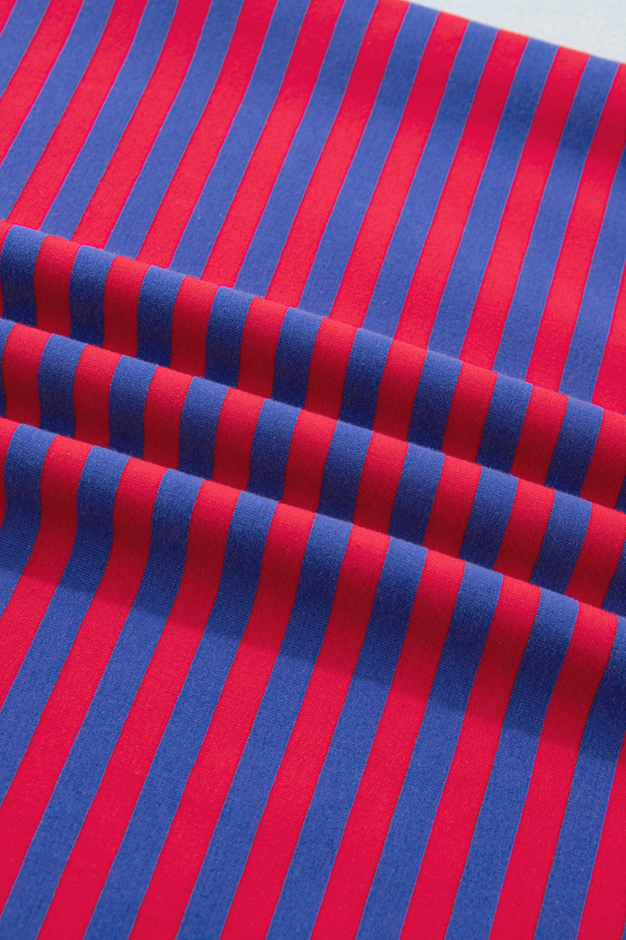 Striped Ribbed Short Sleeve T-Shirt and Shorts Set- 3 Colors