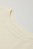 Textured Short Sleeve Top and Shorts Set- 7 Colors