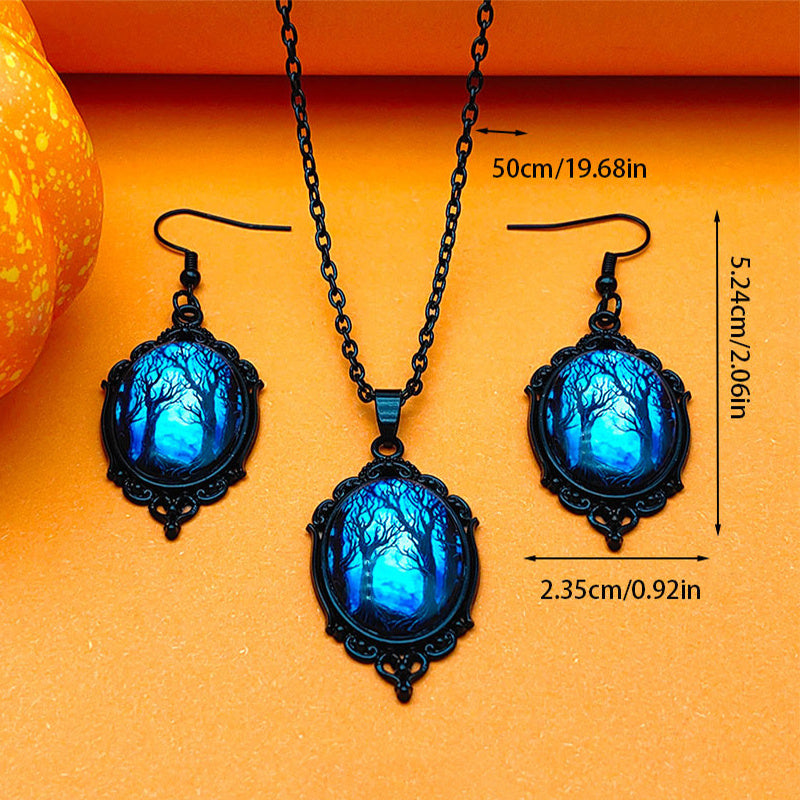 3-Piece Halloween Necklace Set- 2 Styles
