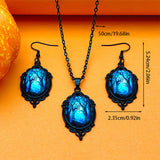 3-Piece Halloween Necklace Set- 2 Styles