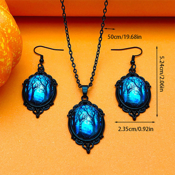 3-Piece Halloween Necklace Set- 2 Styles