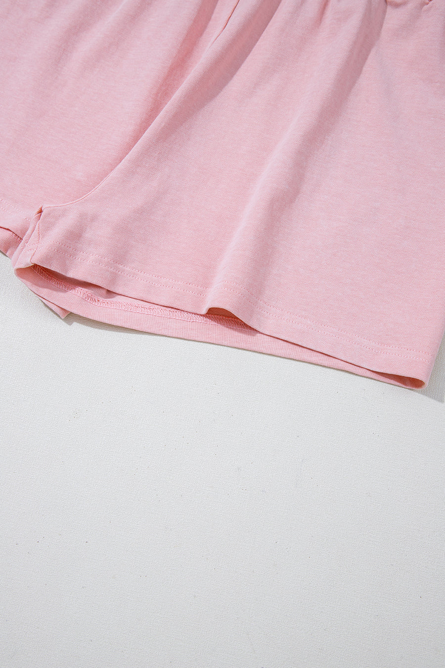 Yellow Cream Solid Color Washed Sleeveless Top Split Skort Cotton 2pcs Outfit