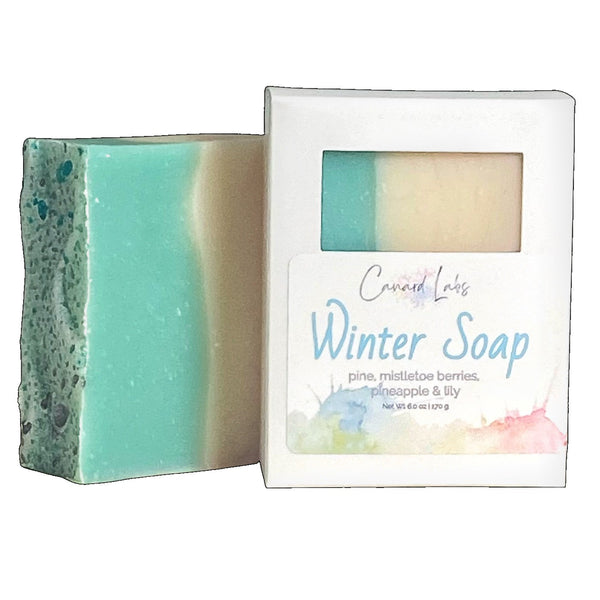 Winter Soap | Pine, Mistletoe Berry, Clove, Lily + Pineapple