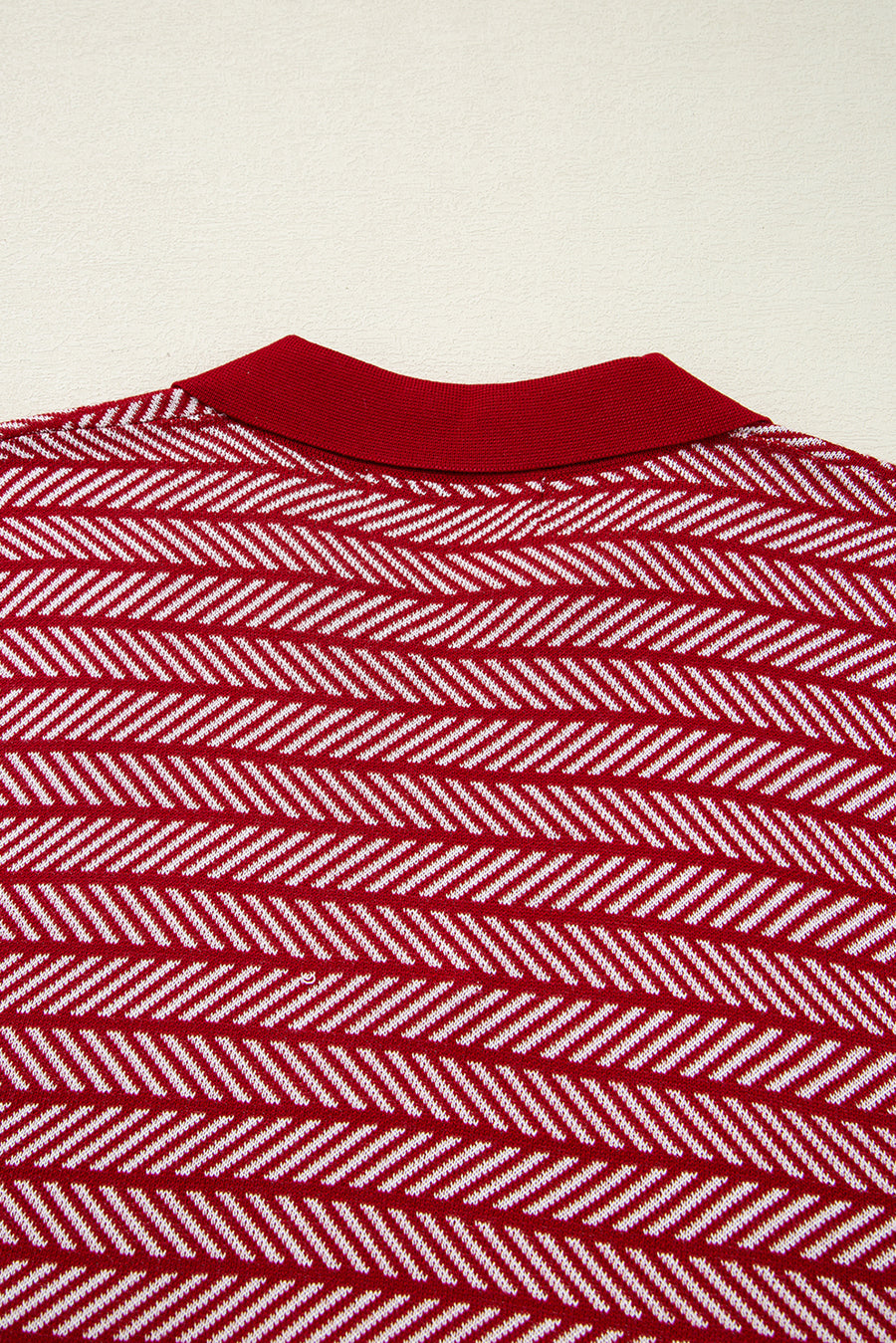 Striped Contrast Trim Sleeveless Collared Sweater- 3 Colors