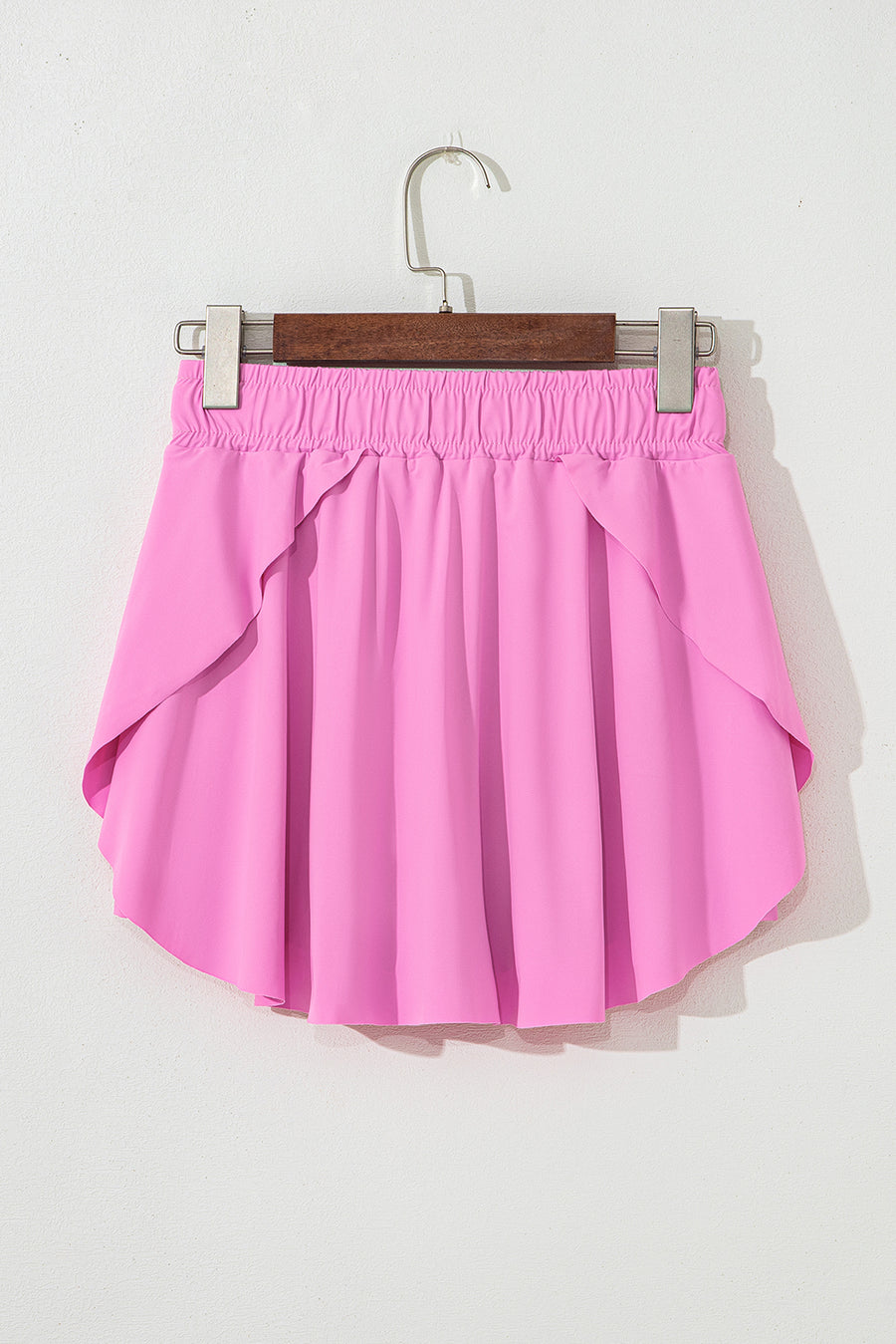 Ribbon Drawstring High-Waist Lined Tennis Skort- 6 Colors