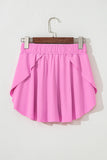 Ribbon Drawstring High-Waist Lined Tennis Skort- 6 Colors