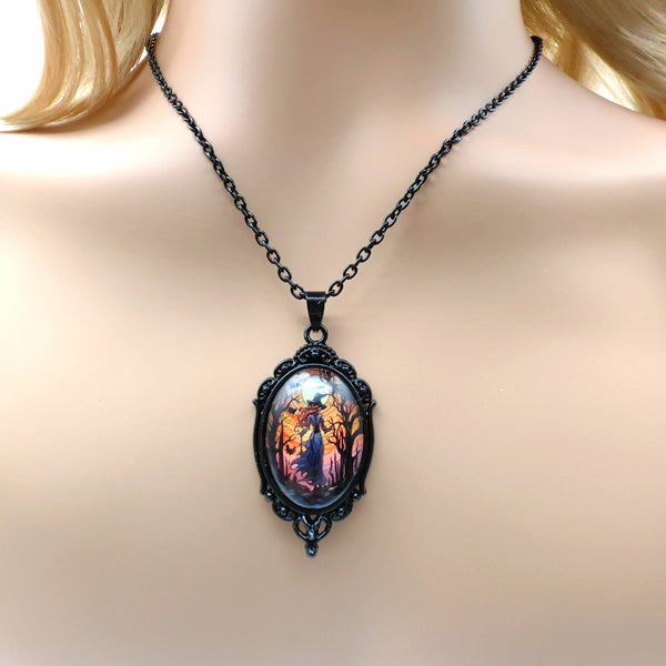 3-Piece Halloween Necklace Set- 2 Styles