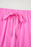 Ribbon Drawstring High-Waist Lined Tennis Skort- 6 Colors