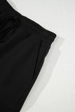 French Terry Drawstring Skort with Pockets- 3 Colors