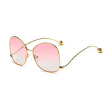 Eugene Trendy Oversized Pantone Lens Sunglasses- 12 Colors
