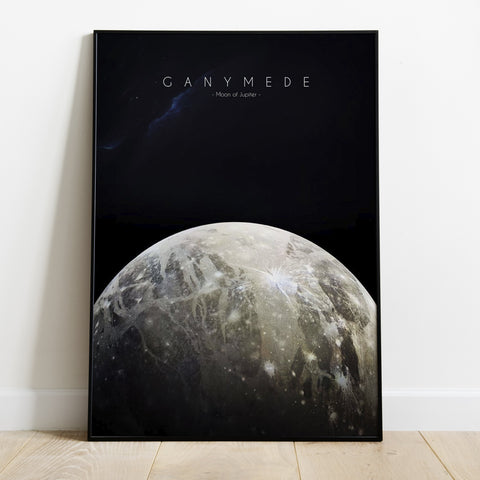 Ganymede Moon Poster- 4 Sizes