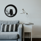 Halloween Owl Metal Wall Art- 2 Sizes