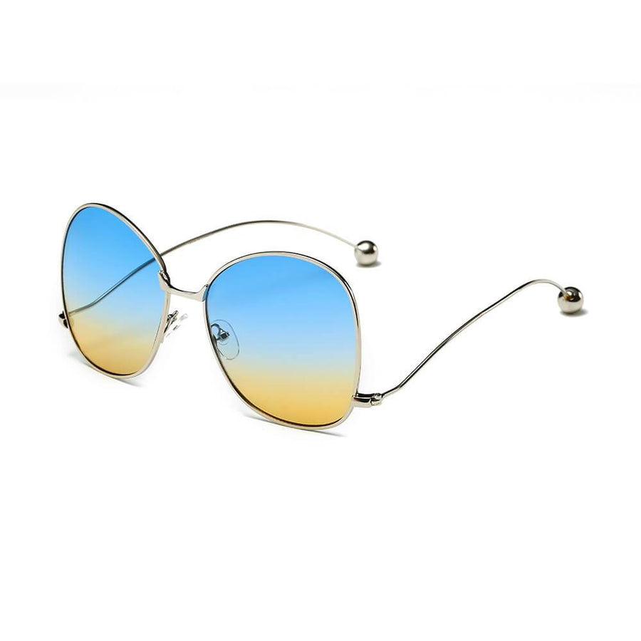 Eugene Trendy Oversized Pantone Lens Sunglasses- 12 Colors