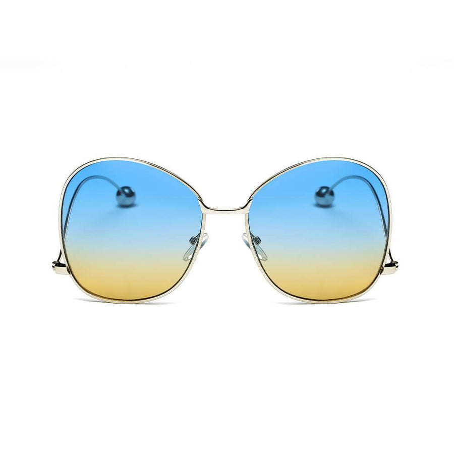 Eugene Trendy Oversized Pantone Lens Sunglasses- 12 Colors