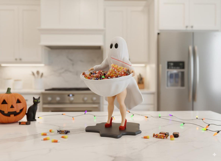 Lady Ghost Candy Dish