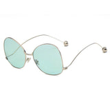 Eugene Trendy Oversized Pantone Lens Sunglasses- 12 Colors