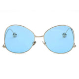 Eugene Trendy Oversized Pantone Lens Sunglasses- 12 Colors