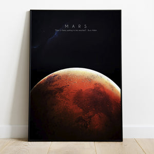 Mars Poster- 4 Sizes