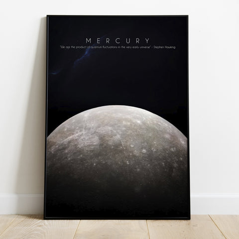 Mercury Poster- 4 Sizes