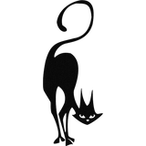 Mischievous Cat Metal Wall Art- 2 Sizes