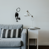 Mischievous Cat Metal Wall Art- 2 Sizes