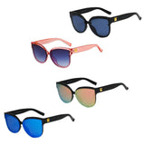 LENOIR | Women Oversized Mirrored Cat Eye Sunglasses