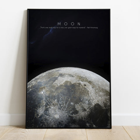 Moon Poster- 4 Sizes