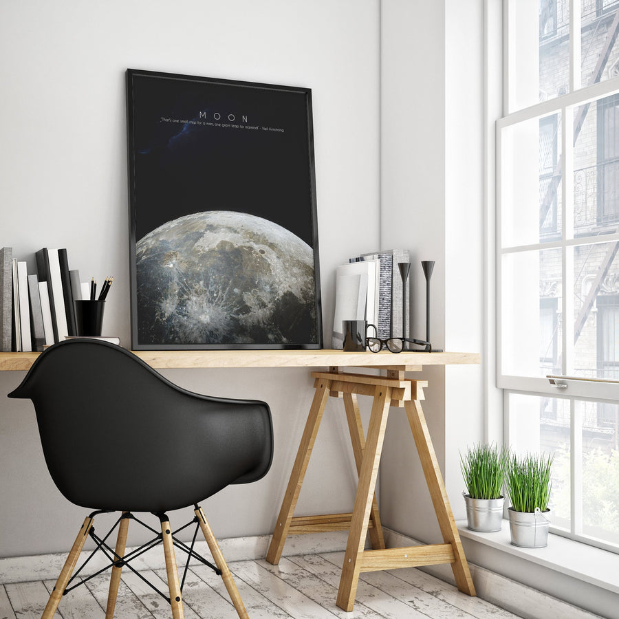 Moon Poster- 4 Sizes