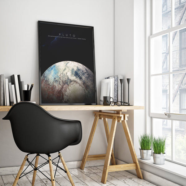 Pluto Poster- 4 Sizes
