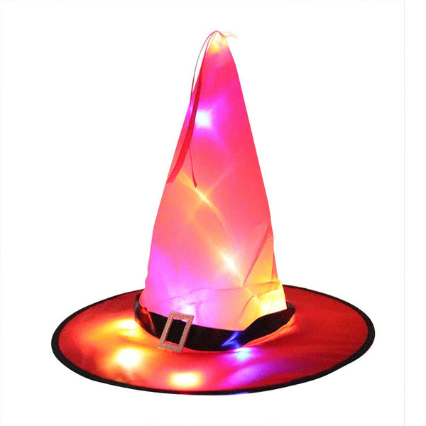 Halloween Glowing Witch Hats- 6 Colors