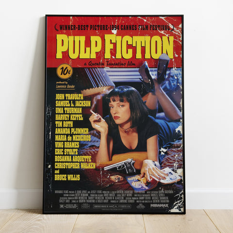 Pulp Fiction Poster- 4 Sizes
