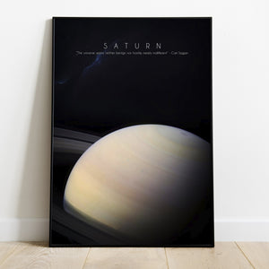 Saturn Poster- 4 Sizes