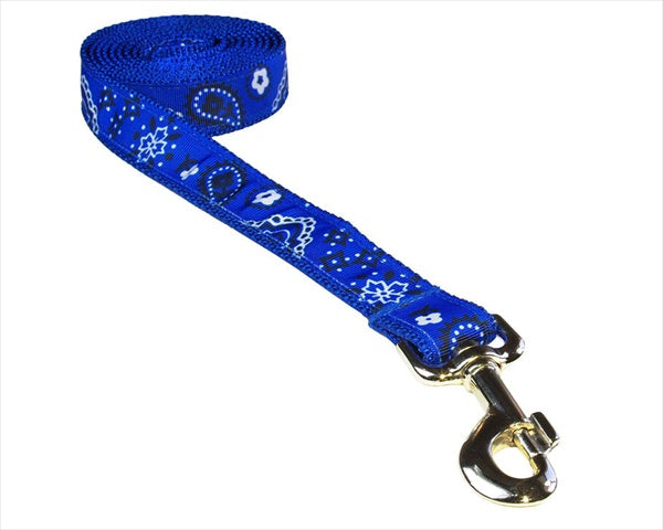 Blue Bandana Dog Leash