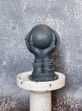 Handmade Wicked Crystal Ball Soy Wax Candle- 4 Colors & 4 Scents