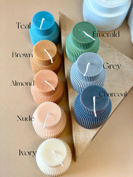 Handmade Wicked Crystal Ball Soy Wax Candle- 4 Colors & 4 Scents