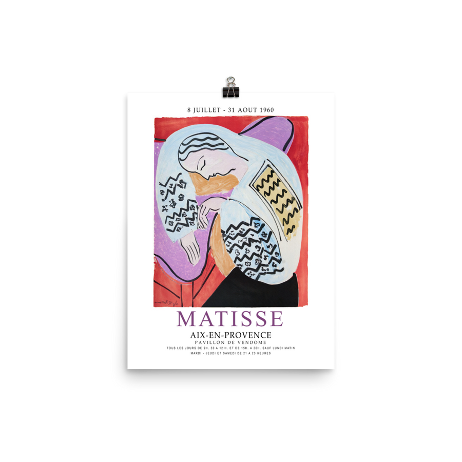 Henri Matisse the Dream - Aix-En-Provence Exhibition Poster