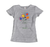 Men's or Women's Men's or Women's Pablo Picasso Bouquet of Peace 1958 Artwork T-Shirt- Various Colors