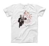 Men's or Women's Louis Armstrong (Satchmo) Playing Trumpet T-Shirt- Various Colors